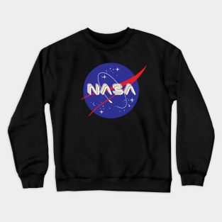 NASA Rainbow logo Crewneck Sweatshirt